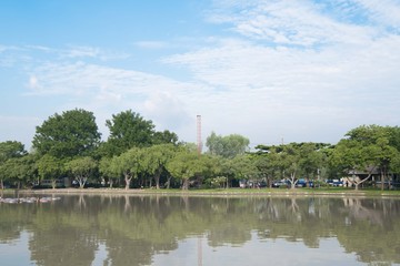 Bangkok, Thailand - November 6, 2016 : Chatuchak public park att