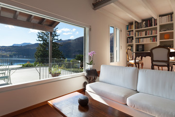 Interior of a loft