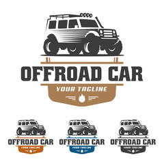 Obraz premium off road car logo, offroad logo, suv car logo template, off-road