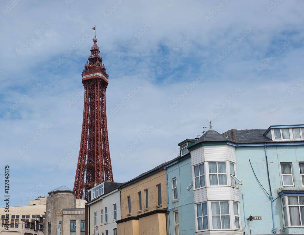 Wall mural the blackpool tower