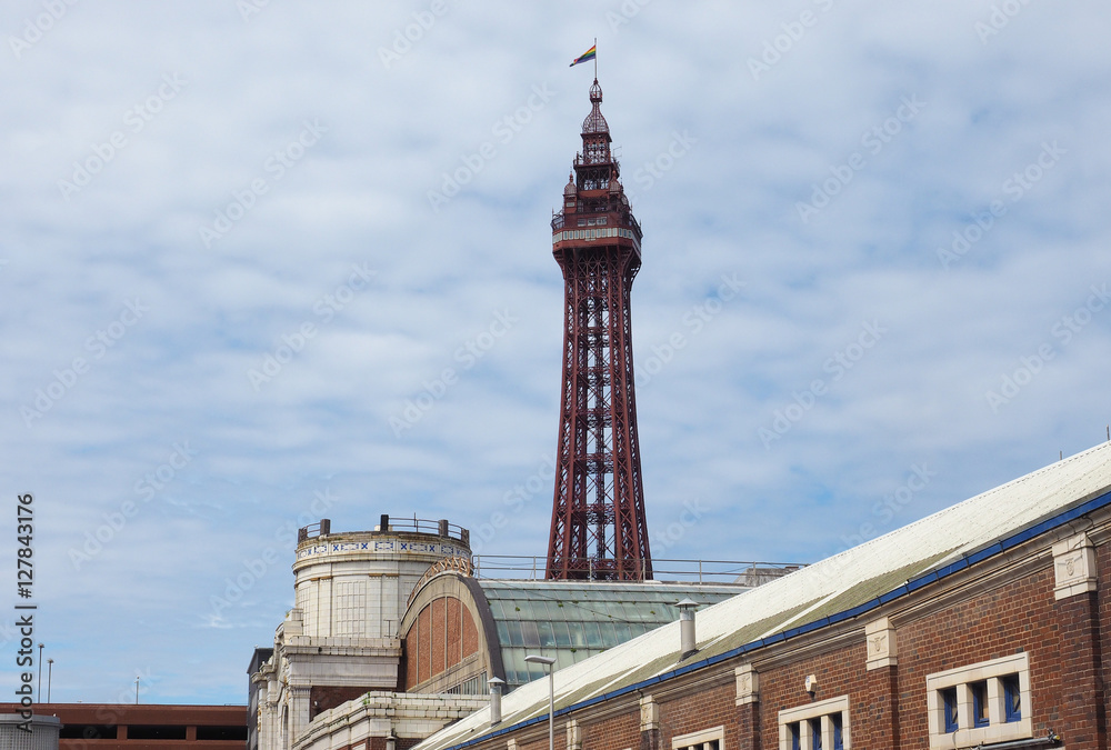 Wall mural The Blackpool Tower