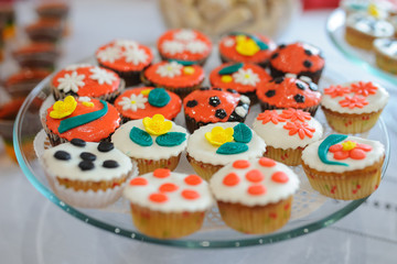 Ladybug Cookies red sweets party children
