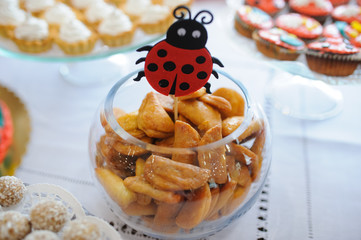 Ladybug Cookies red sweets party children