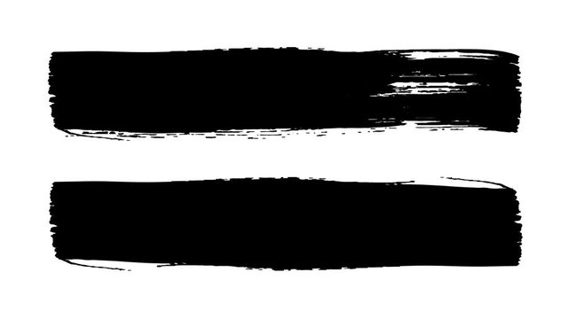 Brush stroke. Underline and border. Seamless looping background. 4K UHD 3840 x 2160