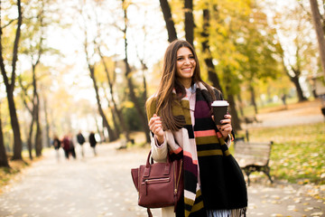 Young woman in the park