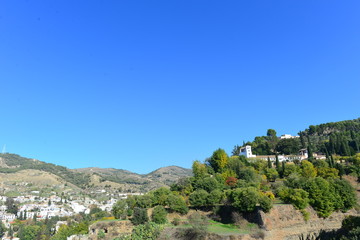 Fototapeta na wymiar Palacio de Generalife in Granada UNESCO Weltkulturerbe