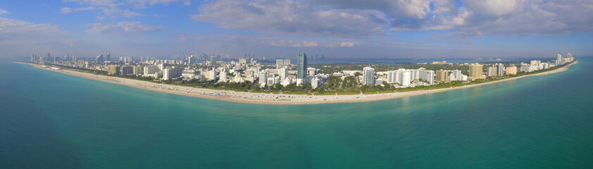 Aerial image of Miami Beach