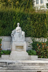 Obraz premium Monument to Empress Elisabeth, Vienna, Austria