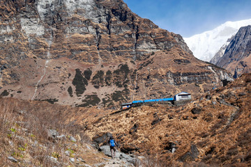 trekking to matchapuchare base camp