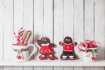 Christmas gingermen family