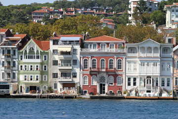 Buildings in Istanbul City, Turkey