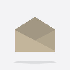 Mail Icon. Mail Open Icon in Vector