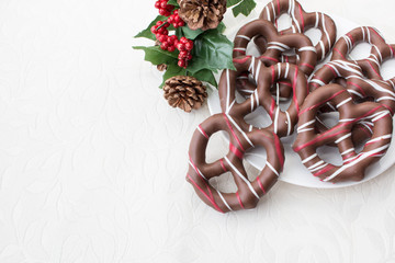 chocolate covered pretzels