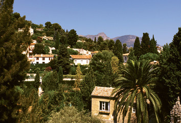 Fototapeta na wymiar village provence france