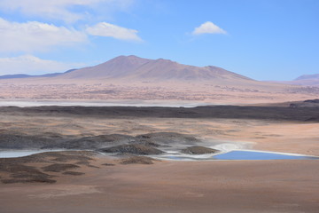 Fototapeta na wymiar Landscape in Atacama Chile