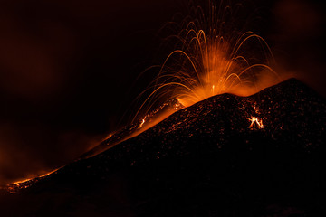 Etna eruption - Catania, Sicily