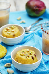 Indian Sooji mango Halwa