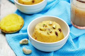 Indian Sooji mango Halwa