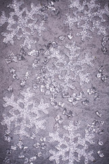 Christmas greeting card. Noel festive background. New year symbo