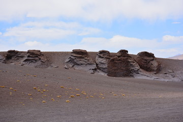 Landscape in Atacama desert Chile