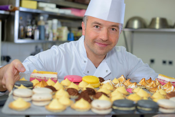 presenting the sweets