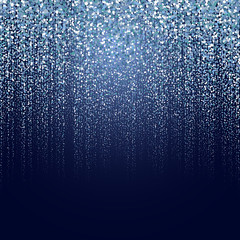 winter particle background