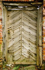 Old vintage doors