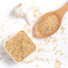Integral Rice agulhinha parbolizado. Wholegrain Brown Rice.