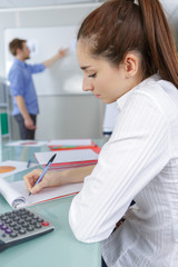 portrait of a female student