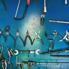 tools in car repair service