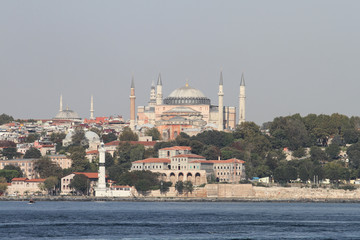 Fototapeta premium Hagia Sophia museum in Istanbul City