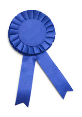 Blue Award Ribbon