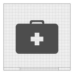 First aid vector icon