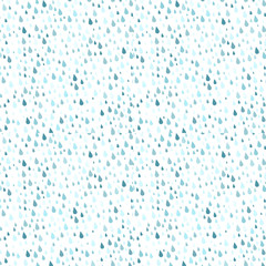 Rain drops pattern vector