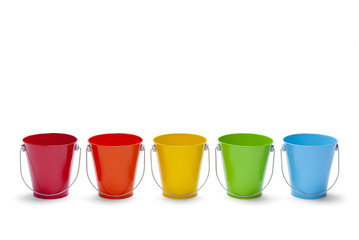 Rainbow Buckets © photomelon