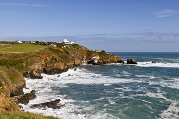 Lizard Point, UK's most southerly point. © Roger