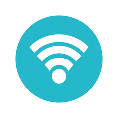 wifi connection isolated icon vector illustration design