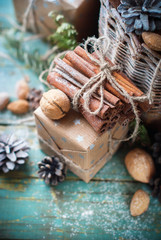 Cinnamon Sticks Bunch Christmas Conposition Gift