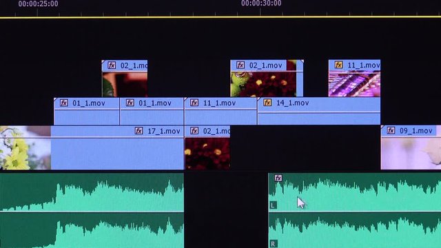 Video post production studio