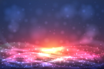 Obraz premium Abstract blur lights background