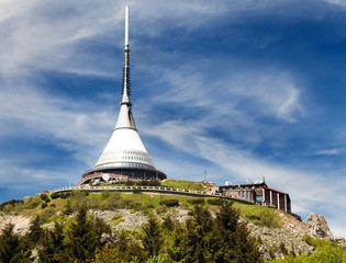 Jested lookout tower, Liberec, Bohemia, Czech Republic