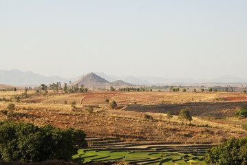 Panoramic view of Madagascar landscape