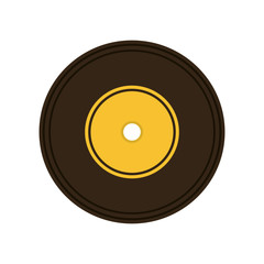 long play retro music vector illustration design