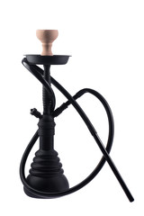 Modern hookah isolated on white background