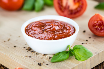 Portion of Ketchup (selective focus)