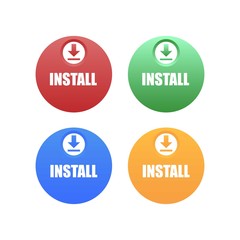 Set of Install Button