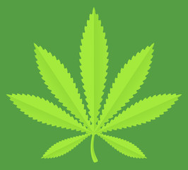 Marijuana Pot Leaf