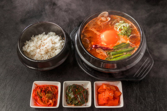 スンドゥブチゲ　韓国の豆腐料理　 Gourmet of Sundubu Korea