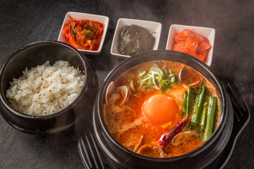 スンドゥブチゲ　韓国の豆腐料理　 Gourmet of Sundubu Korea