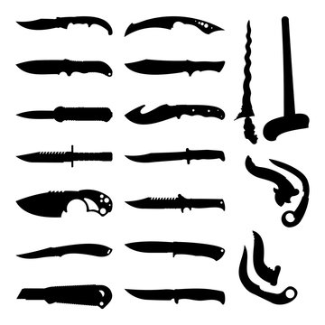 Traditional and Modern Stiletto Short Sword Cutter Creese Collection